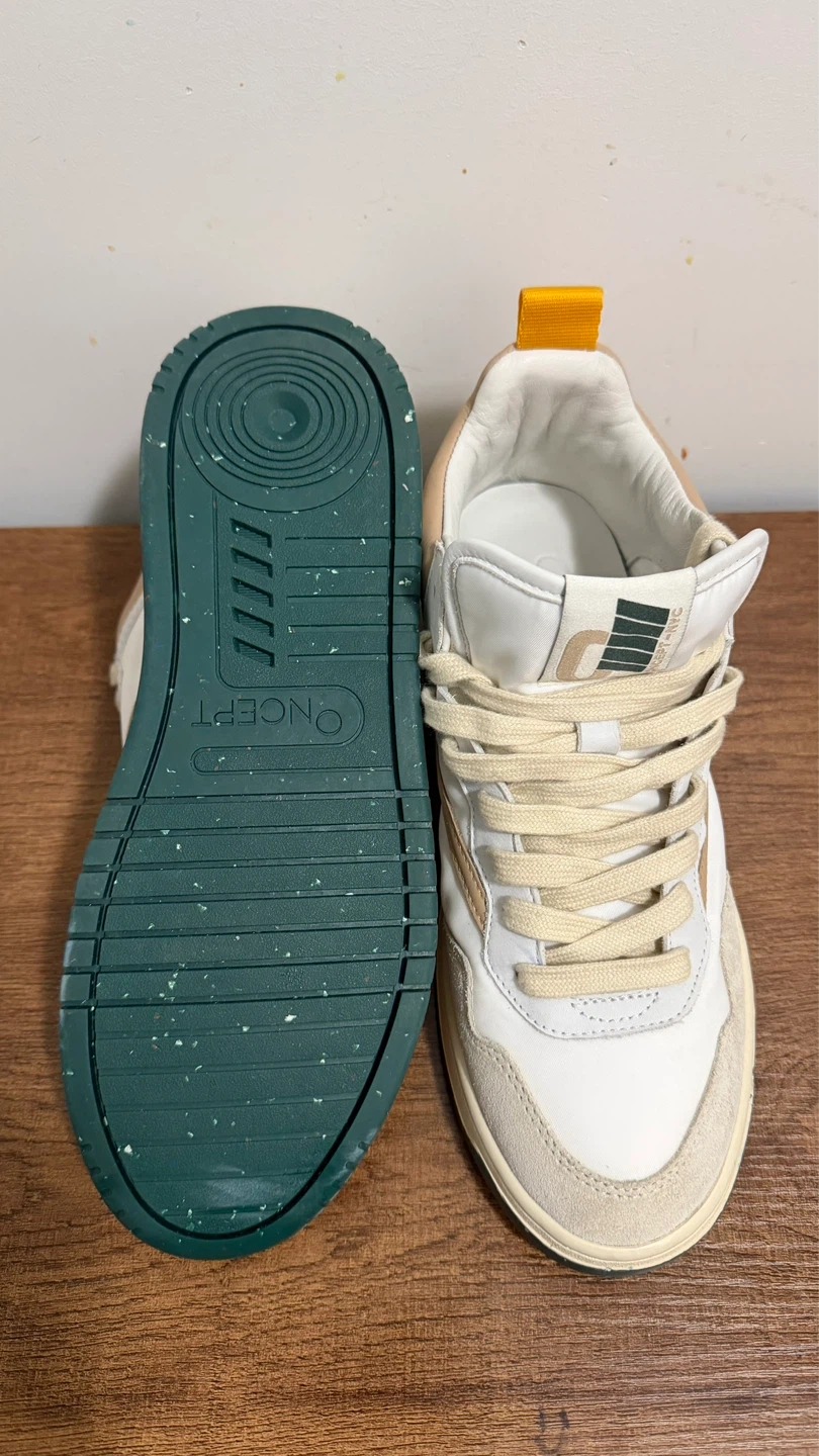 Concept X Dreamers Reality White Tan Suede Sneakers - photo 4