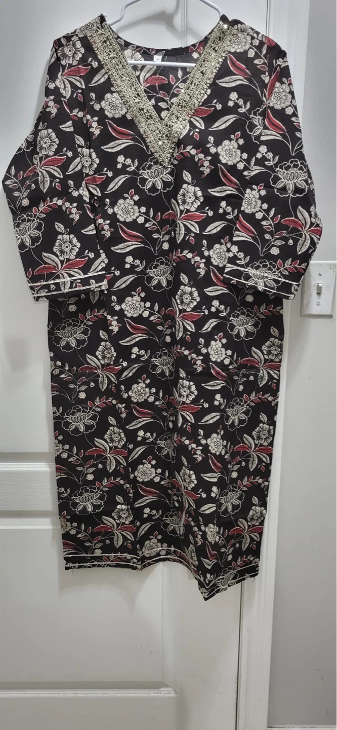 Women's Floral Print Kurti