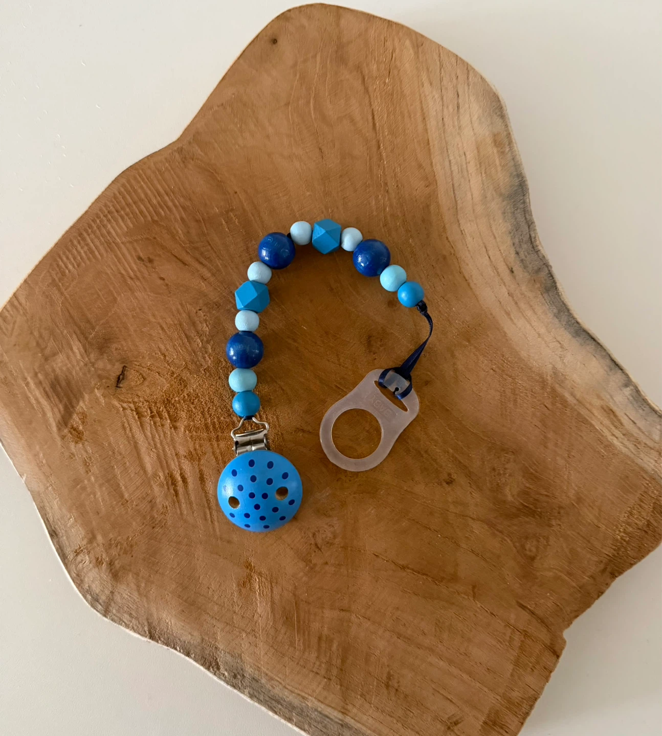 Wooden Pacifier Clips - Handmade - New - photo 4