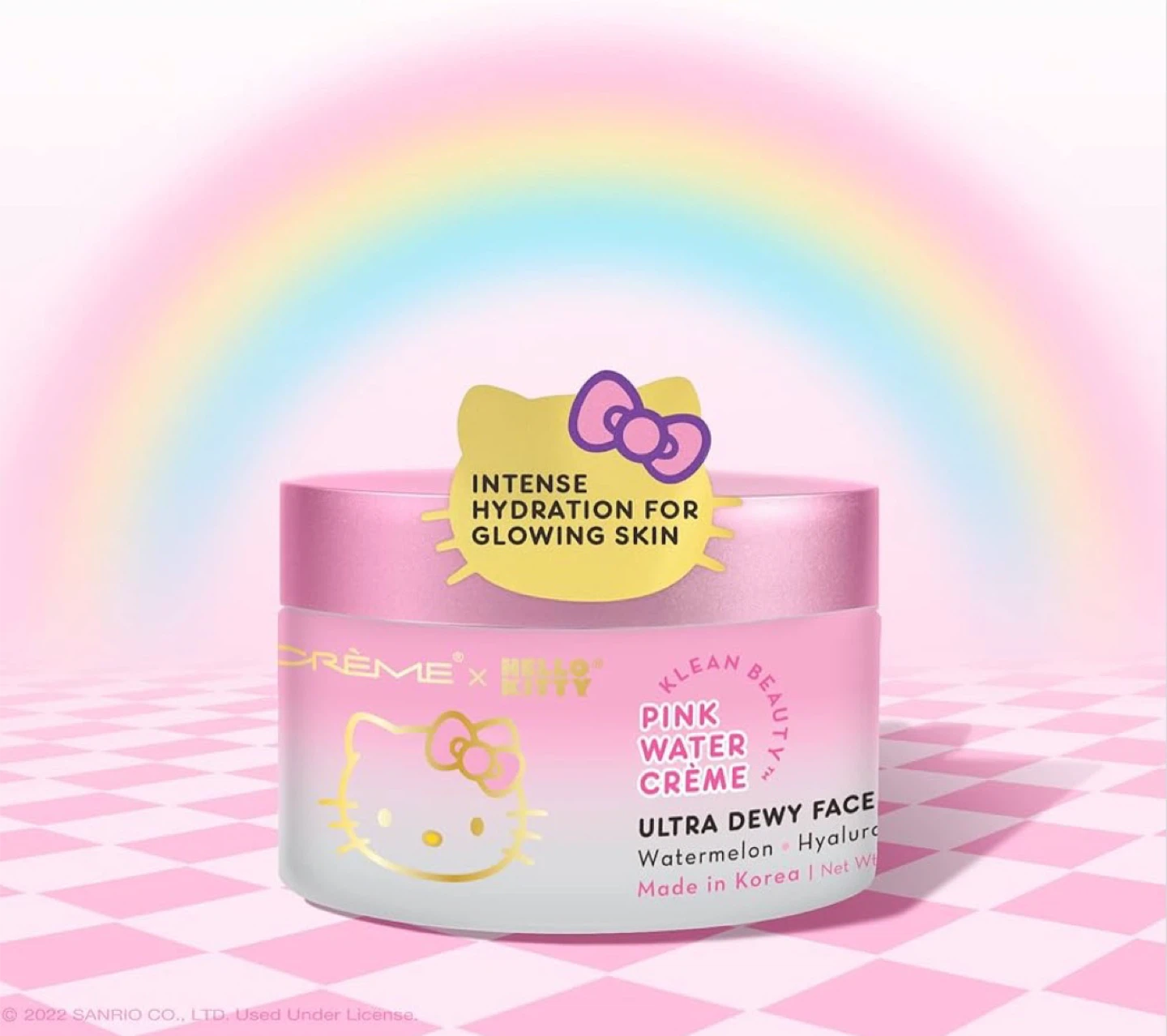 Hello Kitty Pink Water Cream (NEW) – Ultra Dewy Face Cream - photo 5
