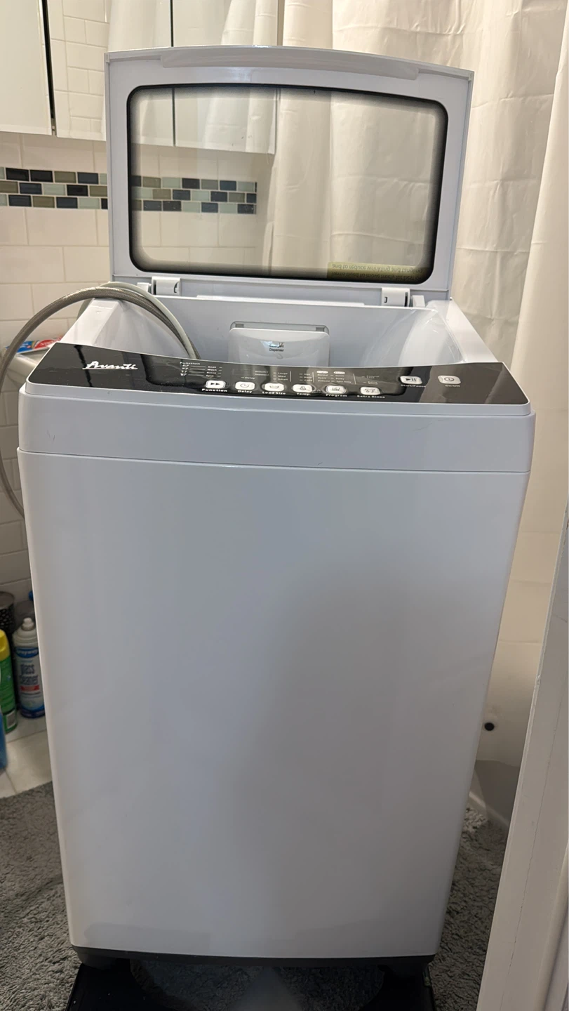 Avanti White Top Load Washing Machine