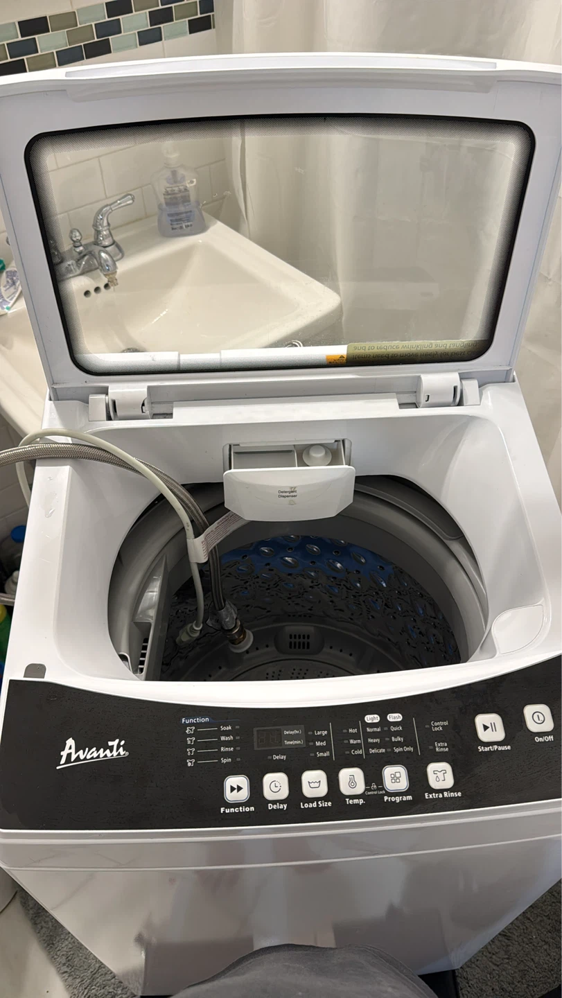 Avanti White Top Load Washing Machine - photo 2