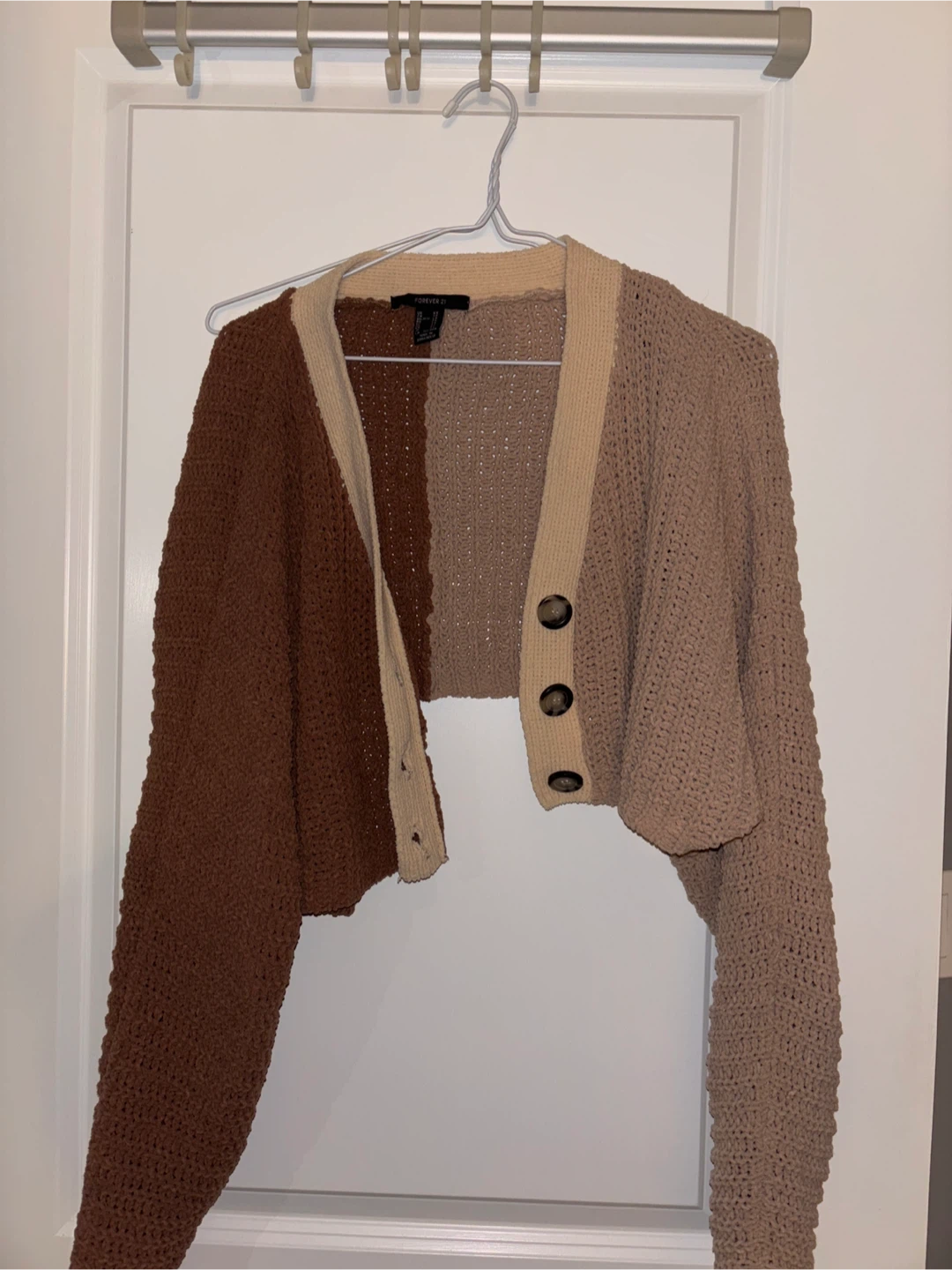 Forever 21 Colorblock Cardigan