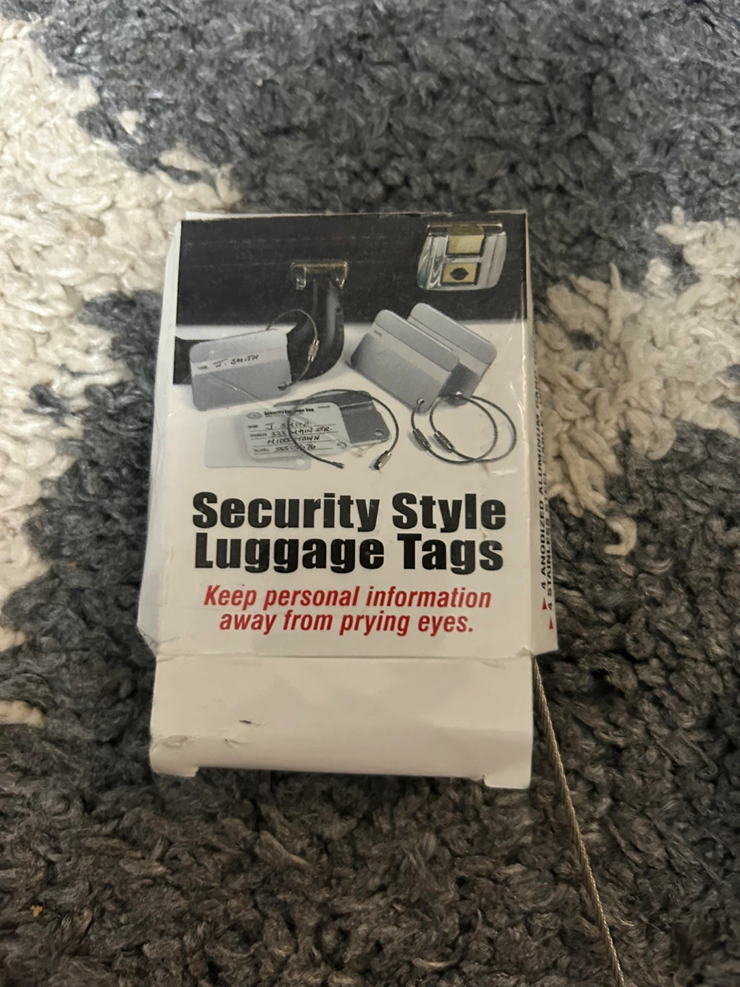 Smith Security Style Luggage Tags