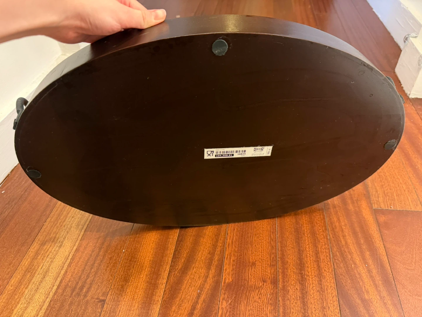 IKEA Oval Serving Tray with Handles - photo 3