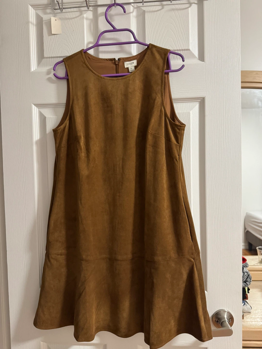 J.Crew Suede A-Line Dress Size 10