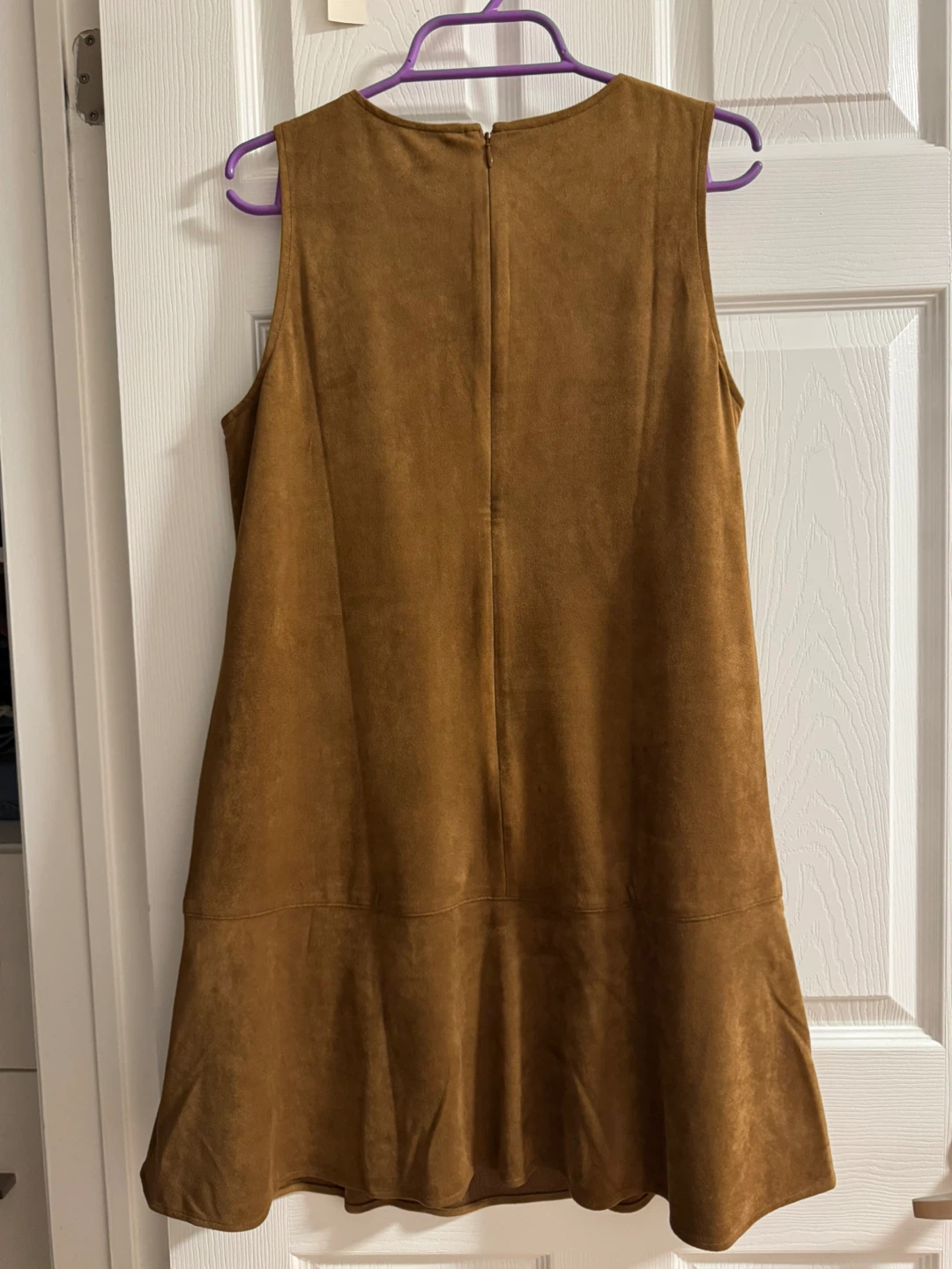 J.Crew Suede A-Line Dress Size 10 - photo 2