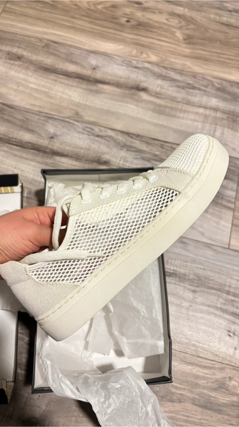 Naturalizer White Mesh Sneakers - photo 3