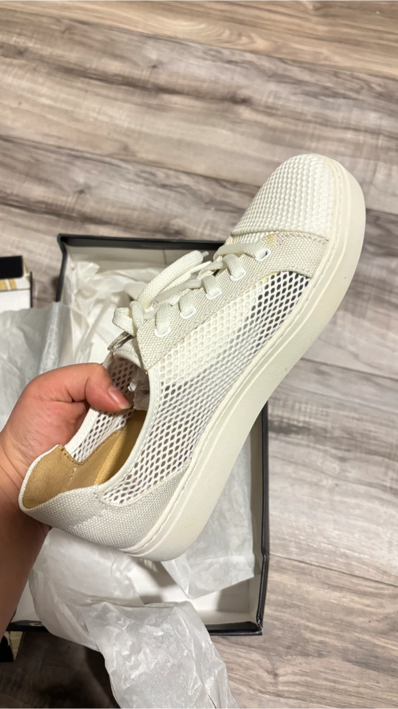Naturalizer White Mesh Sneakers - photo 2