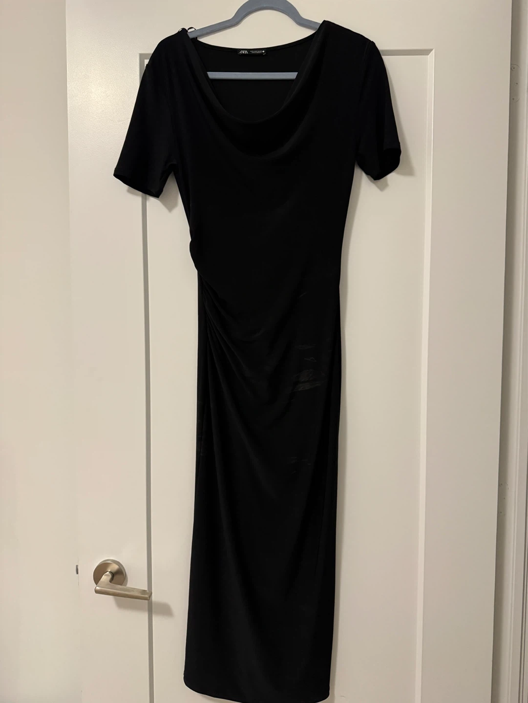 Zara Ruched Midi Dress