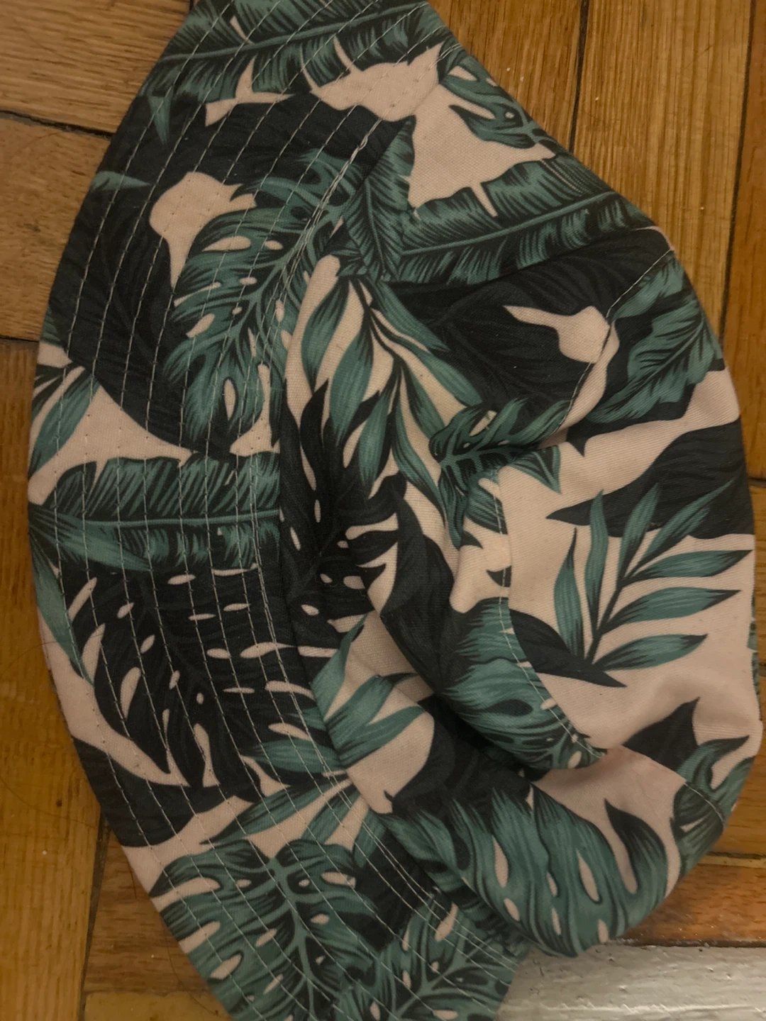Bucket Hat - Tropical Leaf Print - photo 2