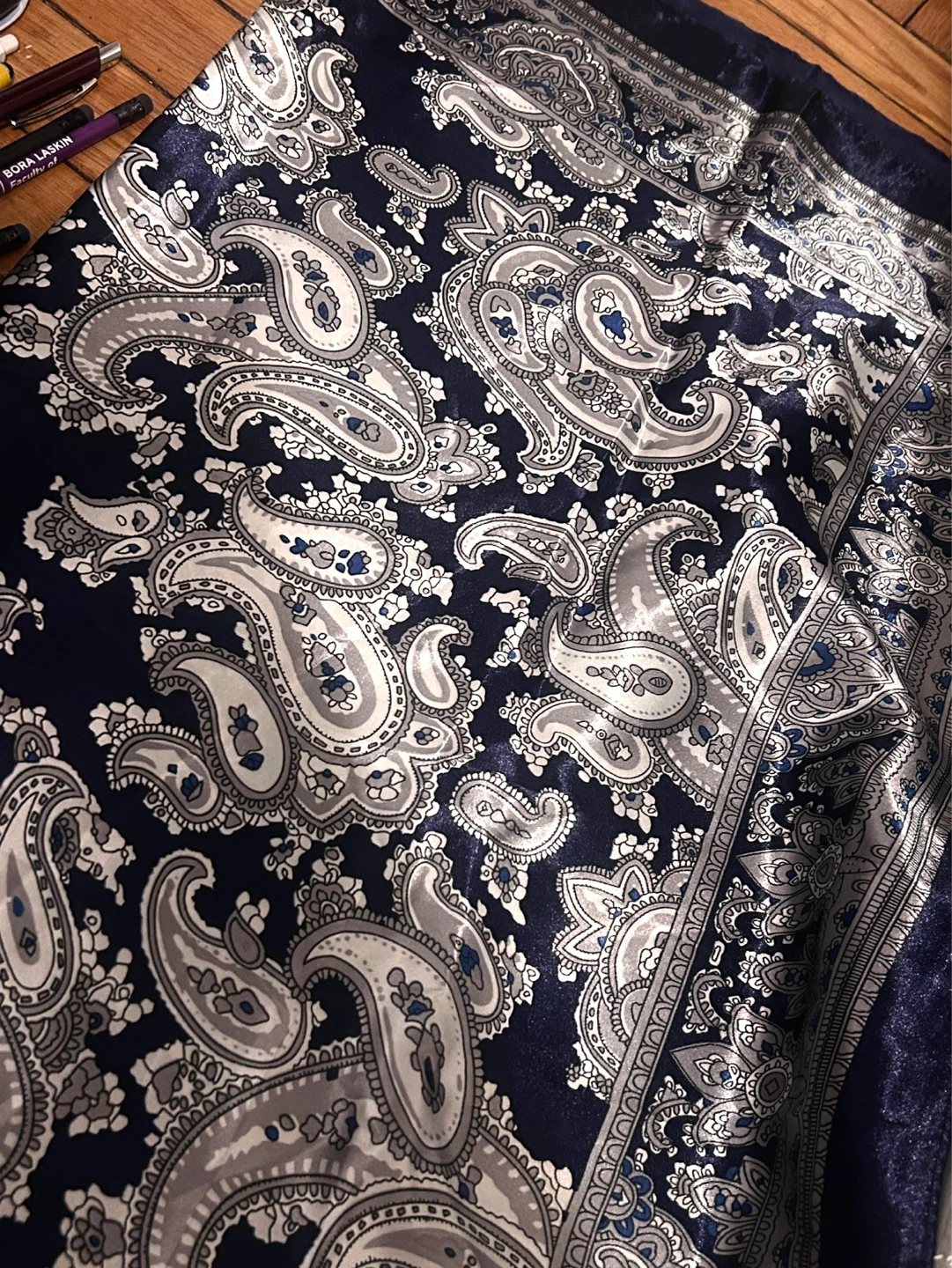 Paisley Print Scarf (can be used as a bandana) - photo 3