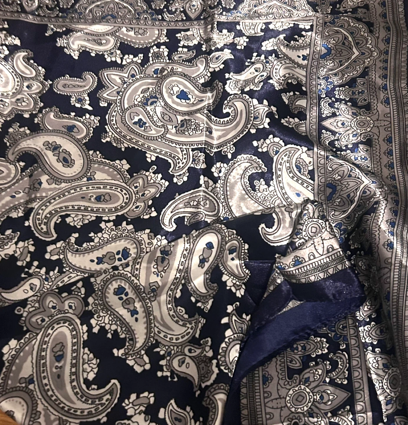 Paisley Print Scarf (can be used as a bandana) - photo 4