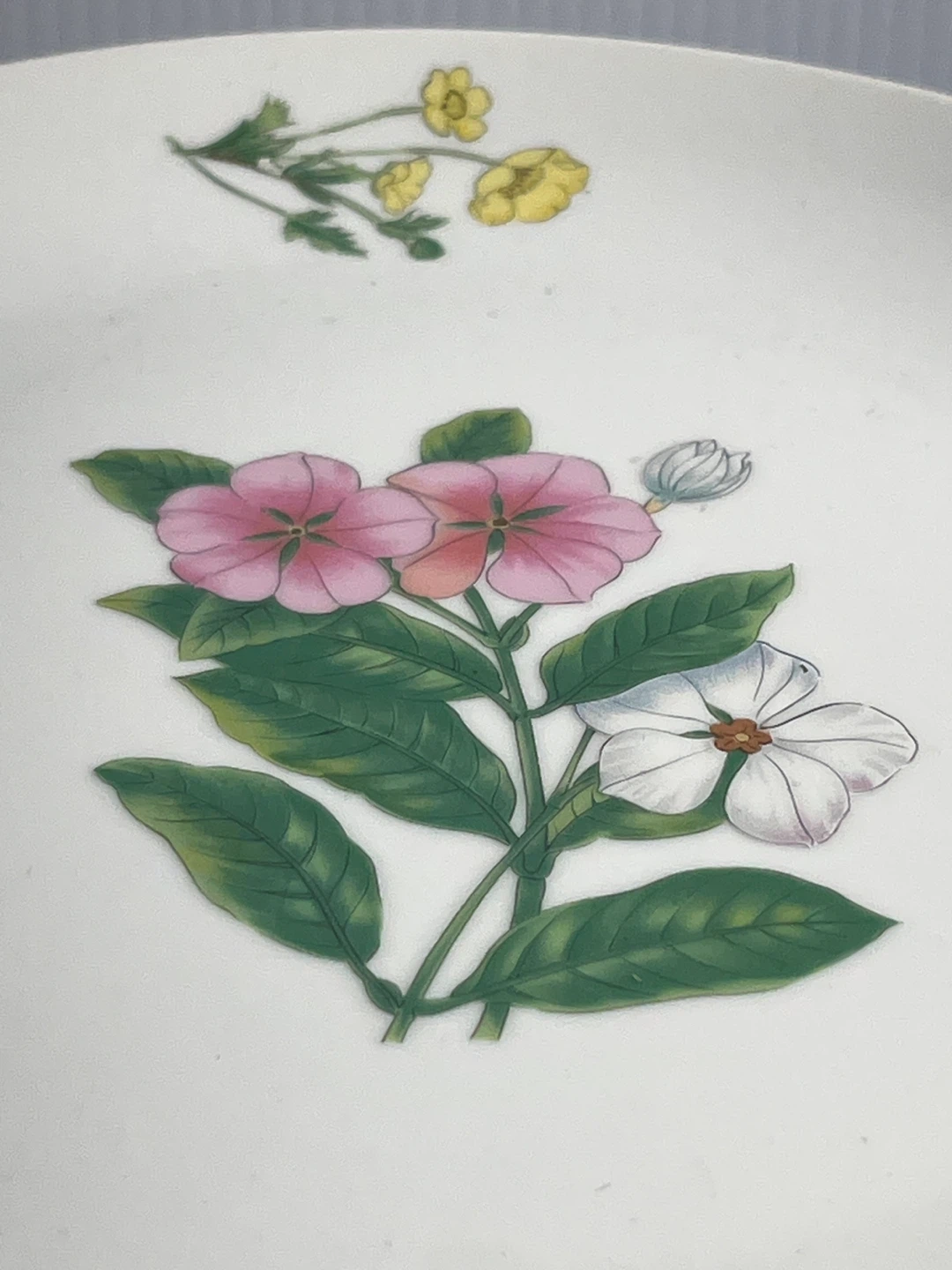 vintage 1980’s Shafford porcelain pedestal cake stand - photo 3