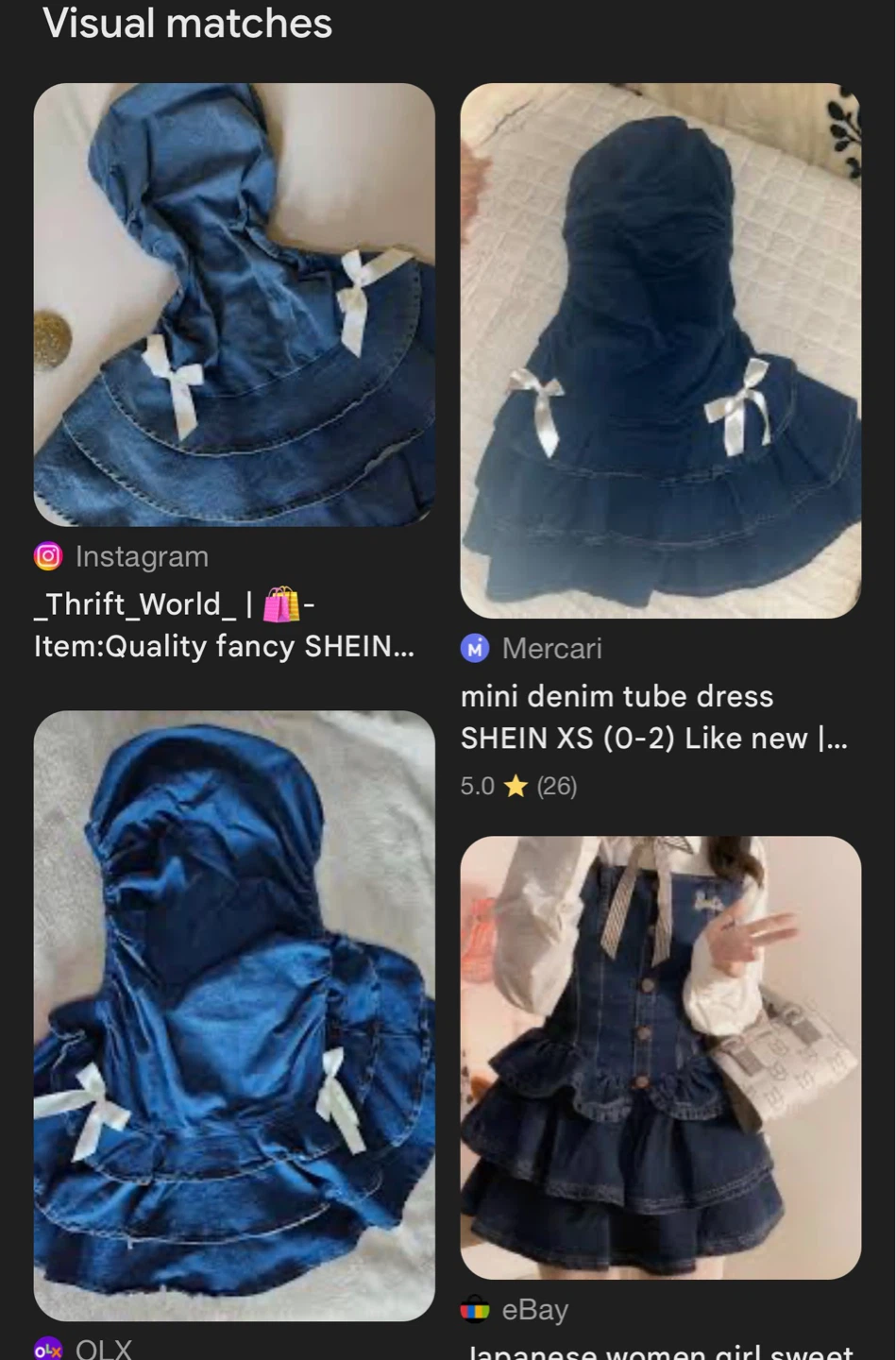 SHEIN Mini Denim Tube Dress - photo 2