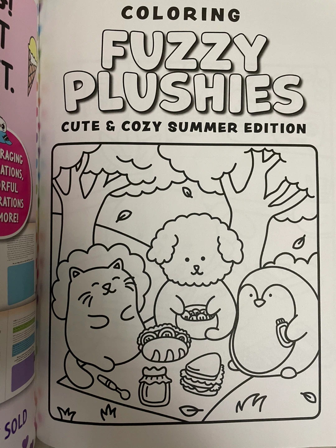 Fuzzy pluses colouring book - photo 4