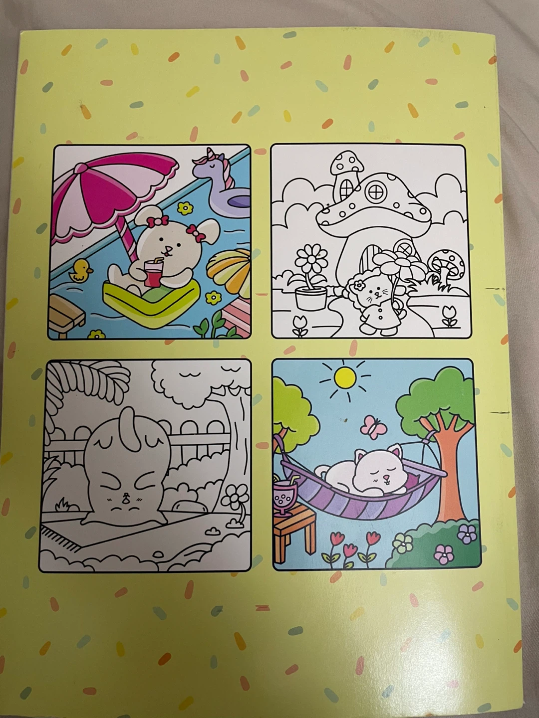 Fuzzy pluses colouring book - photo 2