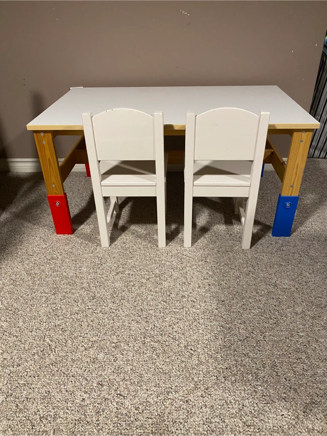 kids ikea table & chairs (delivery available)