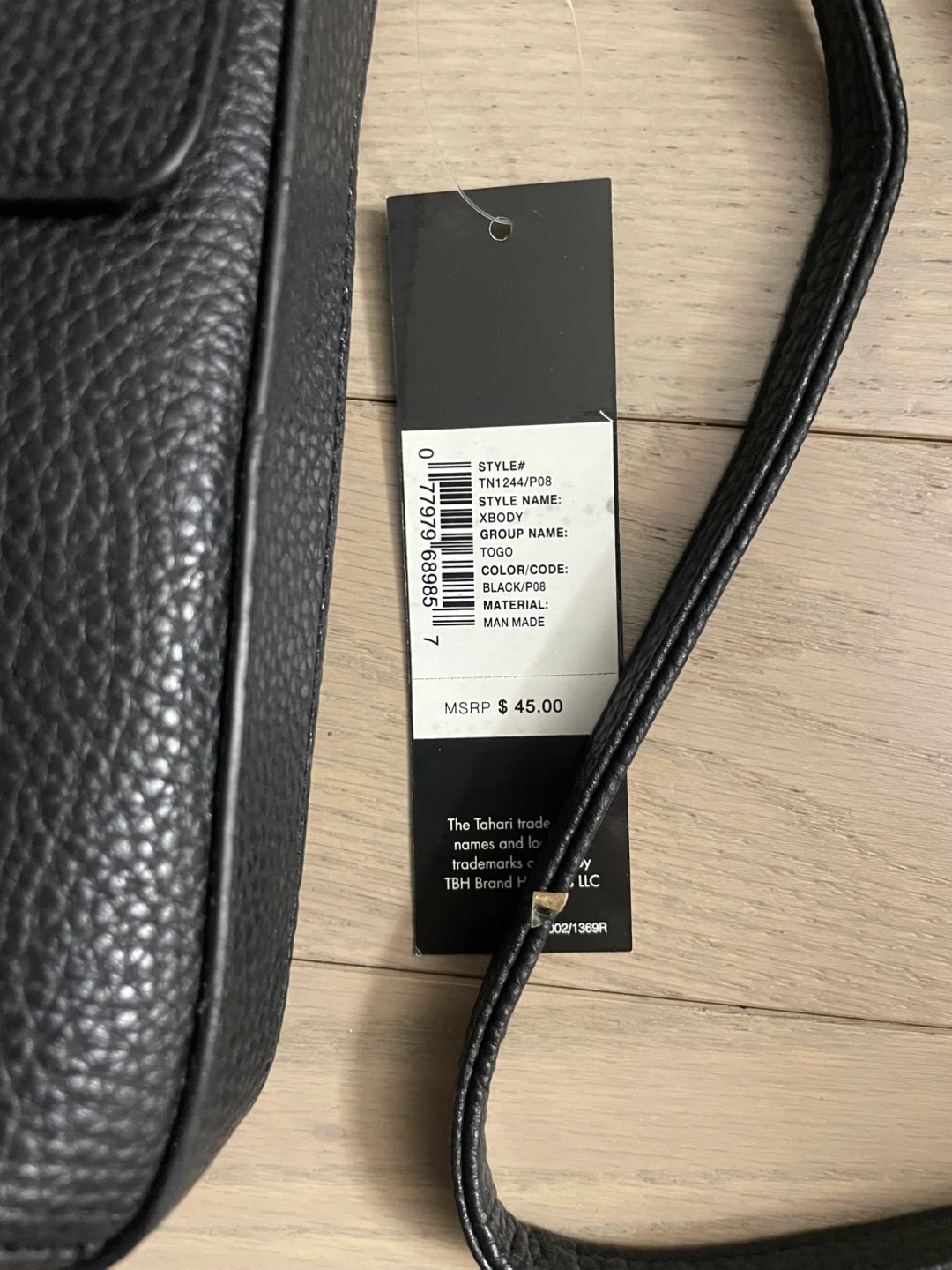 🆕 Tahari Black small Crossbody Bag - photo 2