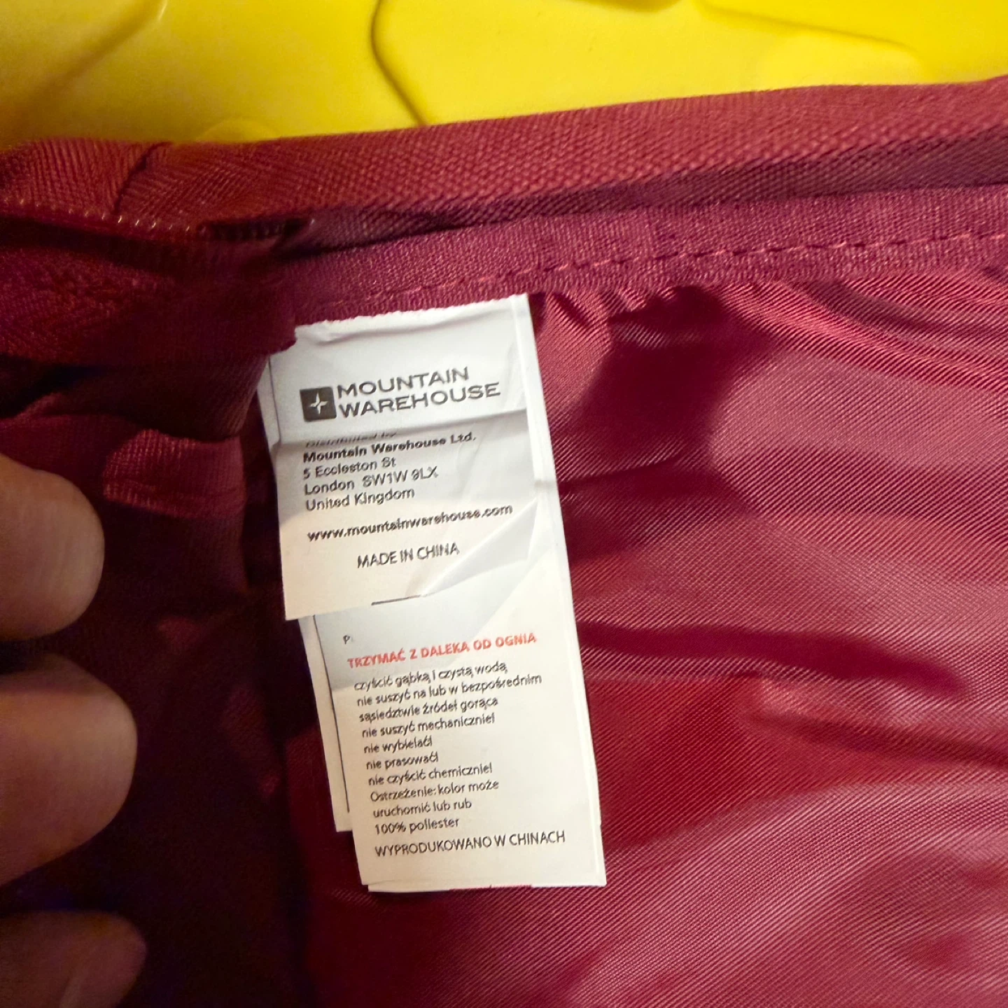 Mountain Warehouse Backpack Maroon - photo 3