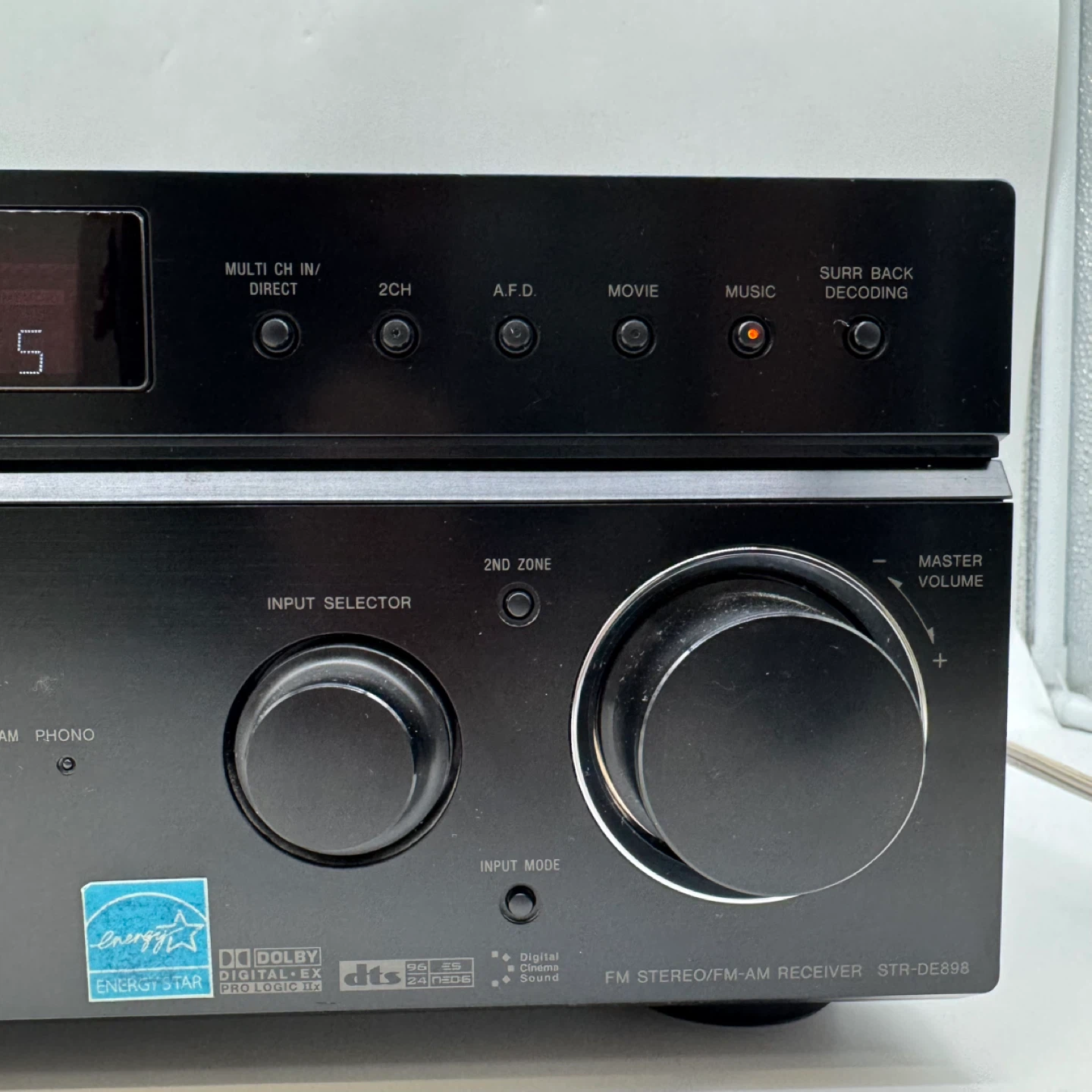 Sony STR-DE898 7.1 Channel AV Receiver Dolby DTS Tested - photo 4