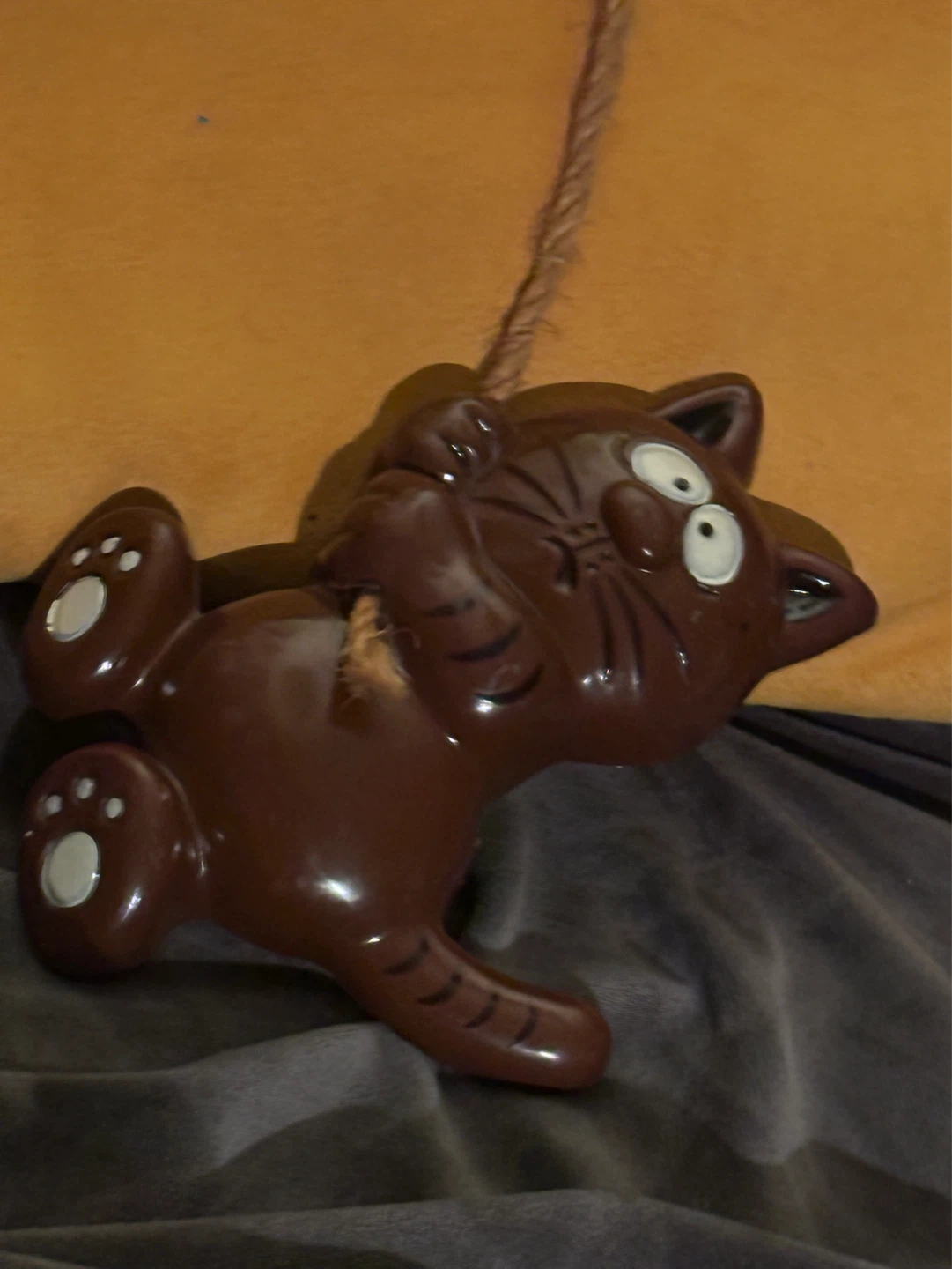 Vintage at the end of your rope cat sign - photo 4