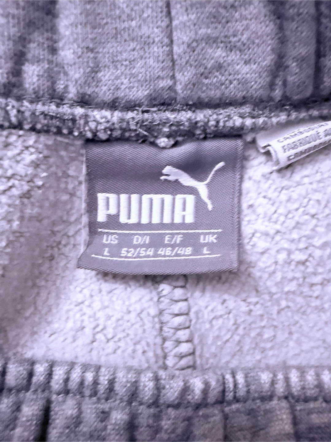 Puma Grey Sweatpants Size L - photo 5