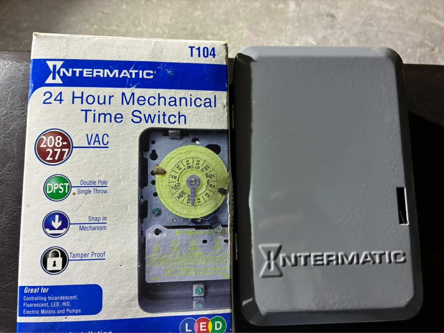 Intermatic T104 24 Hour Mechanical Time Switch