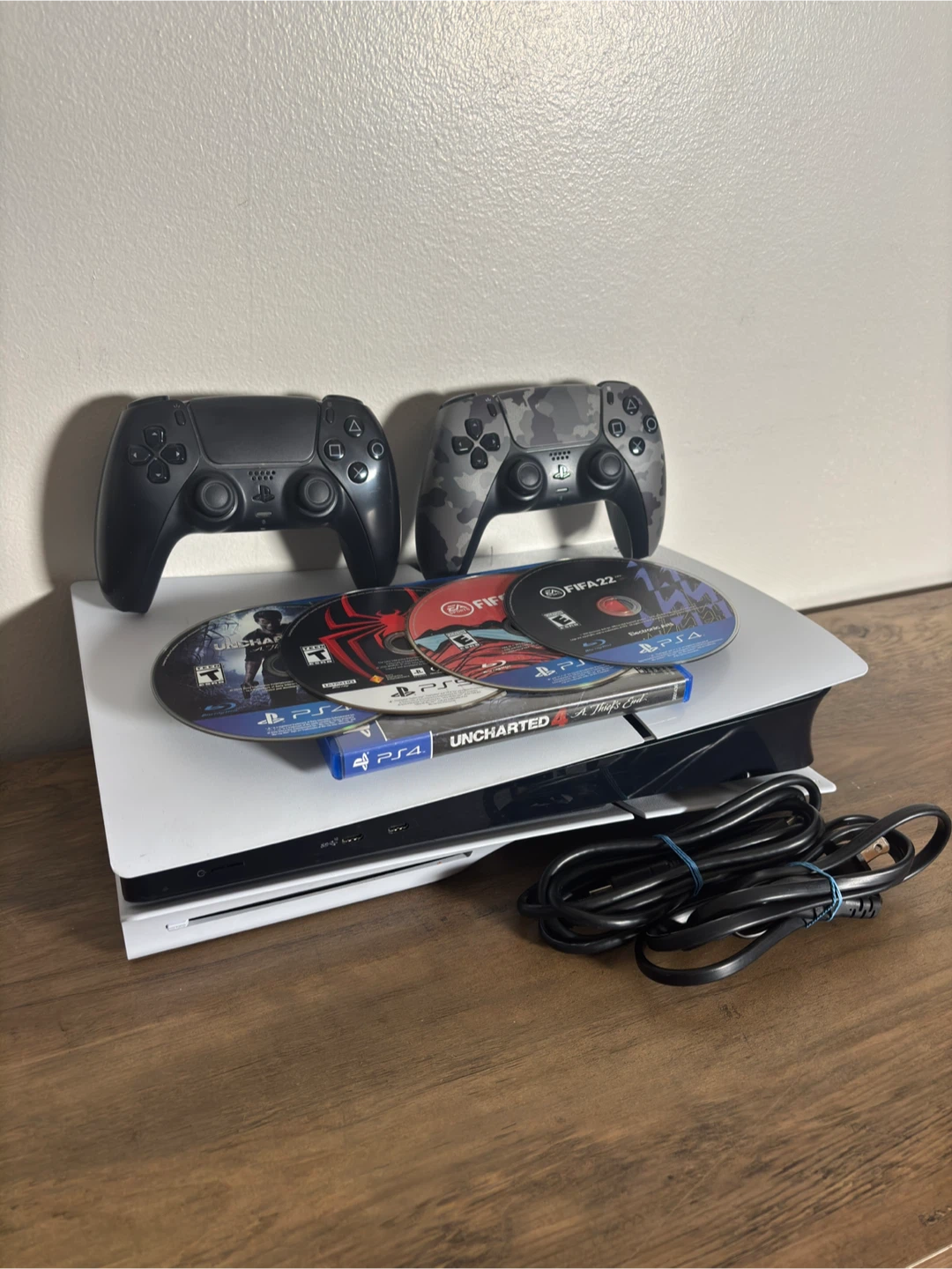 PS5 Slim Disc Edition 1TB + 2 Controllers & 4 Games - Be Quick!