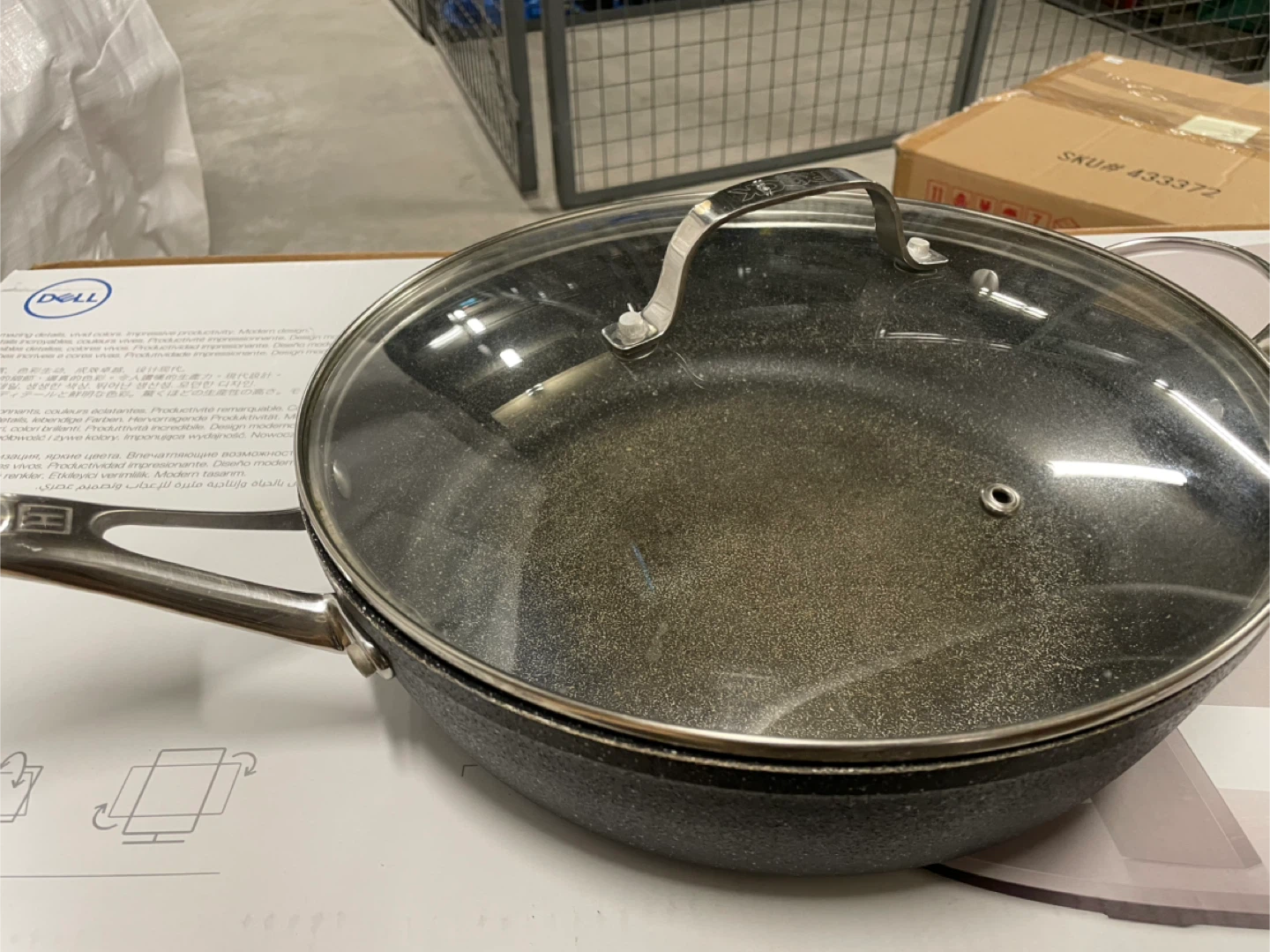 Rock Deep Fry Pan with Lid - photo 2