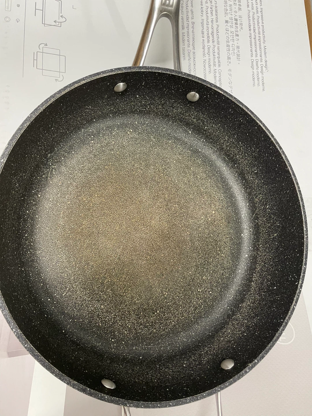 Rock Deep Fry Pan with Lid