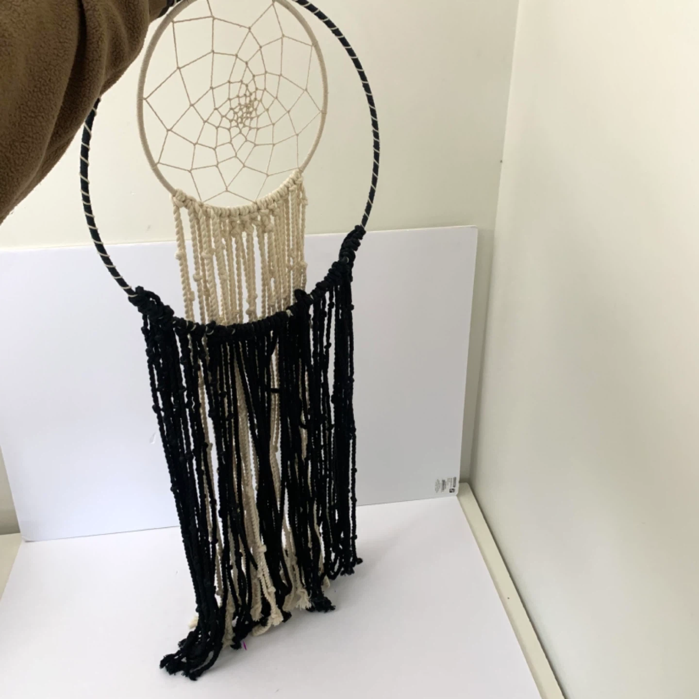Large Macrame Dream Catcher Wall Hanging Boho Home Decor - photo 5