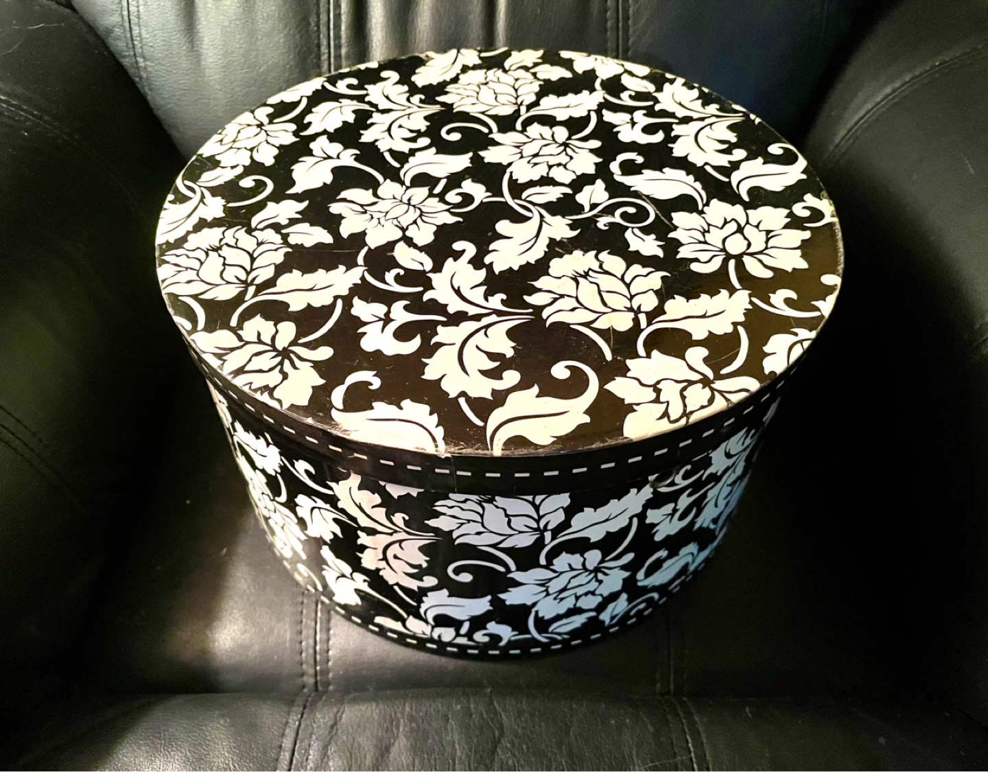 Set of 5 Round Decorative Storage Boxes - photo 3