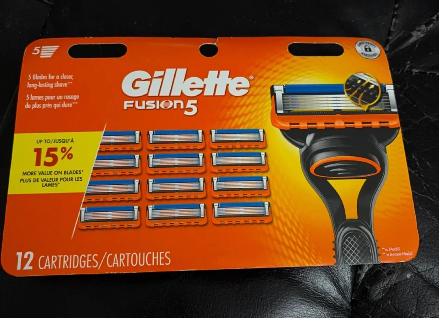 Gillette Fusion5 12 Cartridge Refills