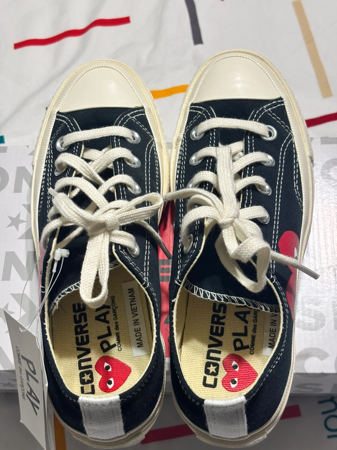 Converse Chuck 70 CDG Play Low Top Sneakers - photo 4