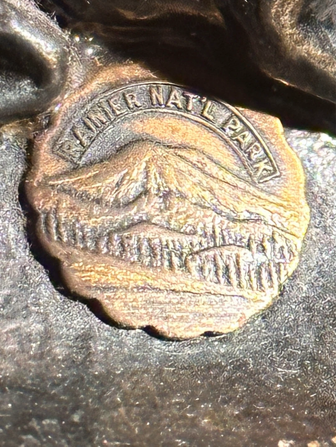 Vintage Cast Metal Rainer National Park Souvenir Deer Ashtray - photo 3