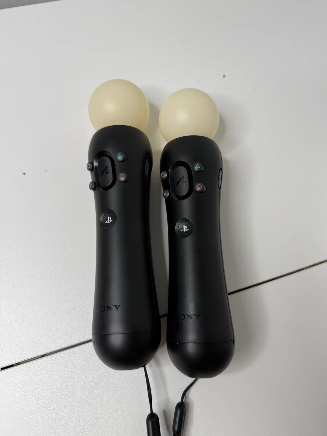 PlayStation move controllers pair