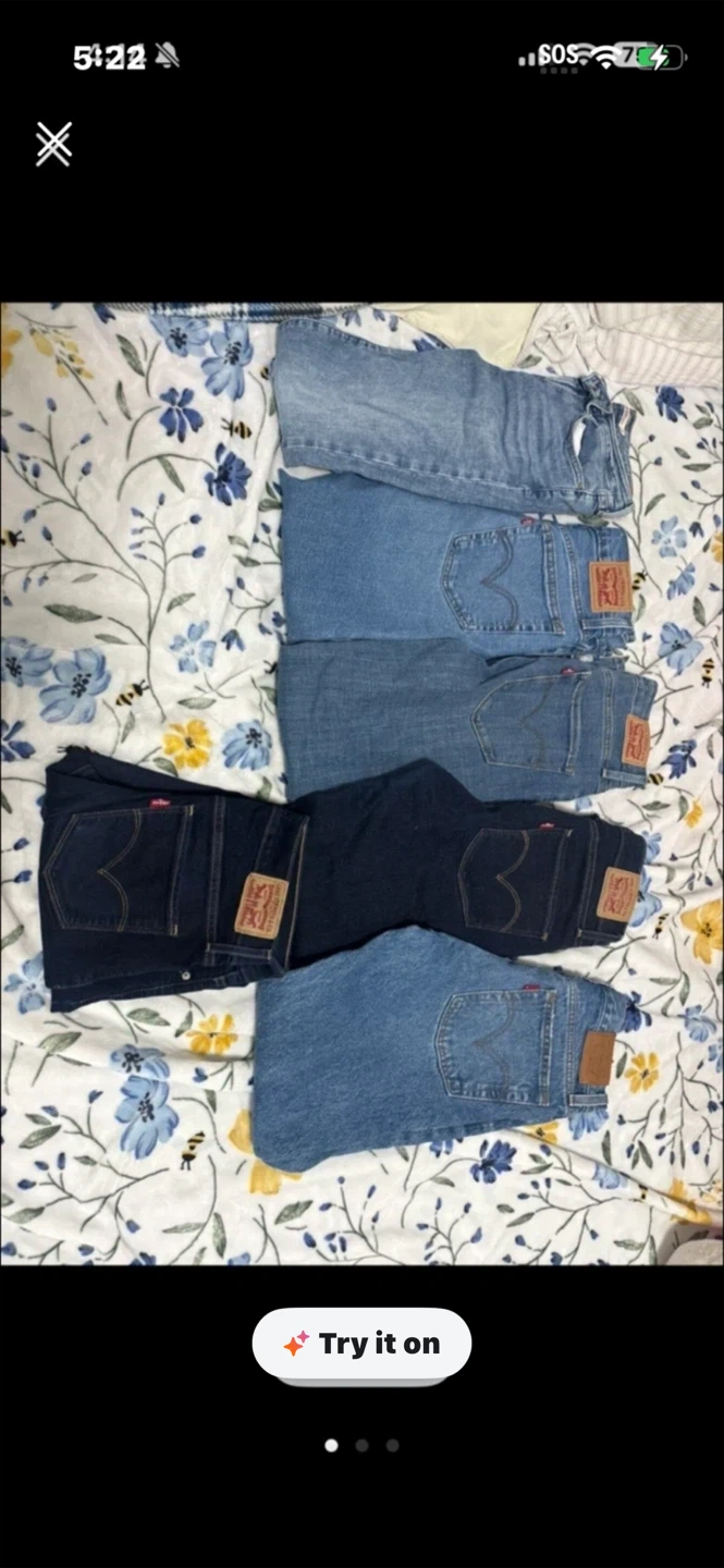 Levi's Jeans Bundle (4 Pairs)
