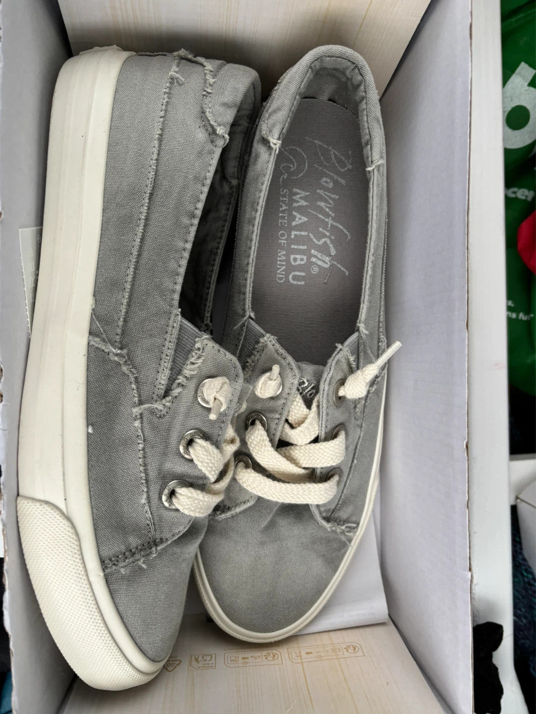 Blowfish Malibu Moon Sneakers - Grey - US 9.5 - photo 3
