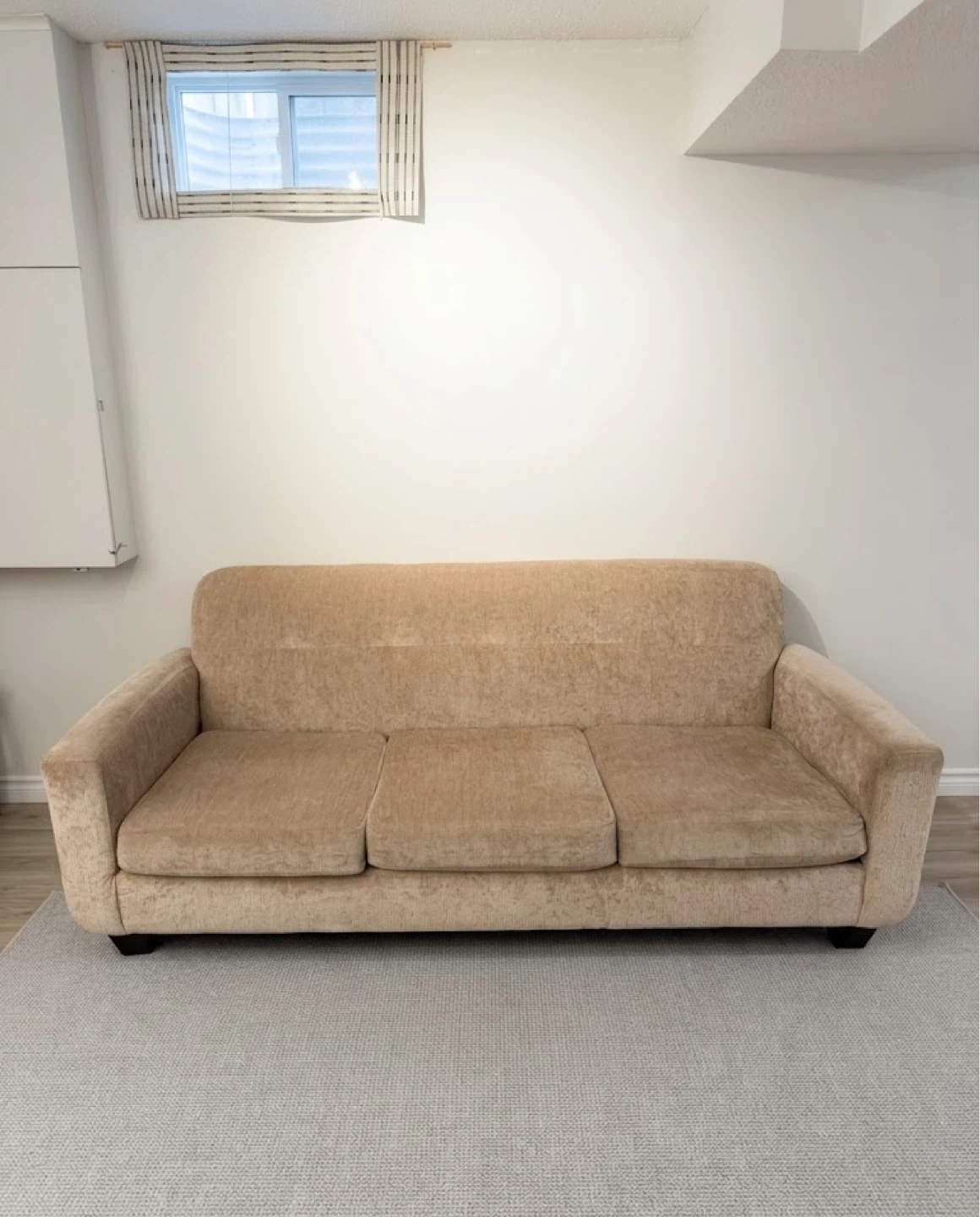 3-Seater Sofa - Tan
