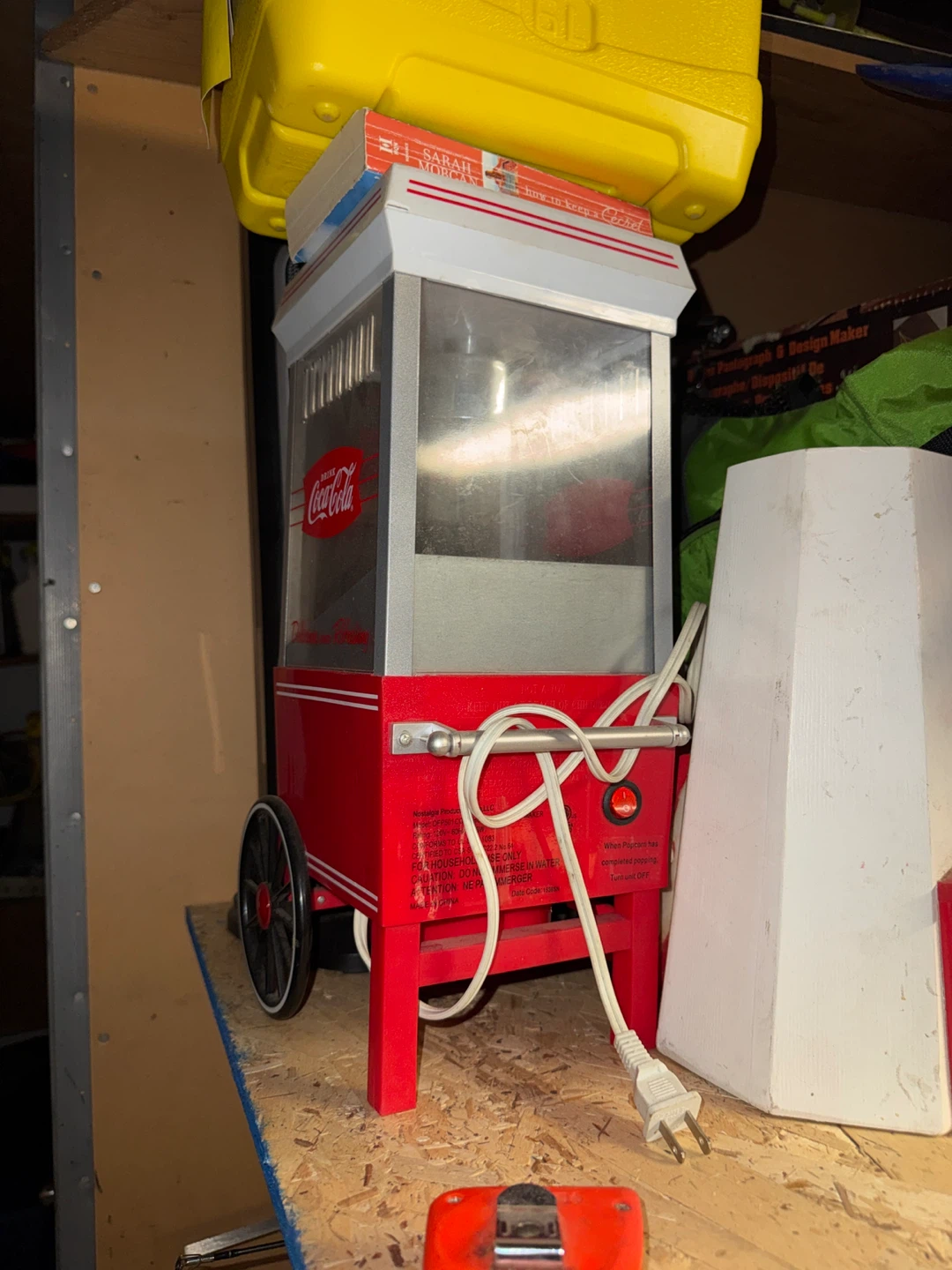 Coca-Cola Popcorn Machine - photo 3
