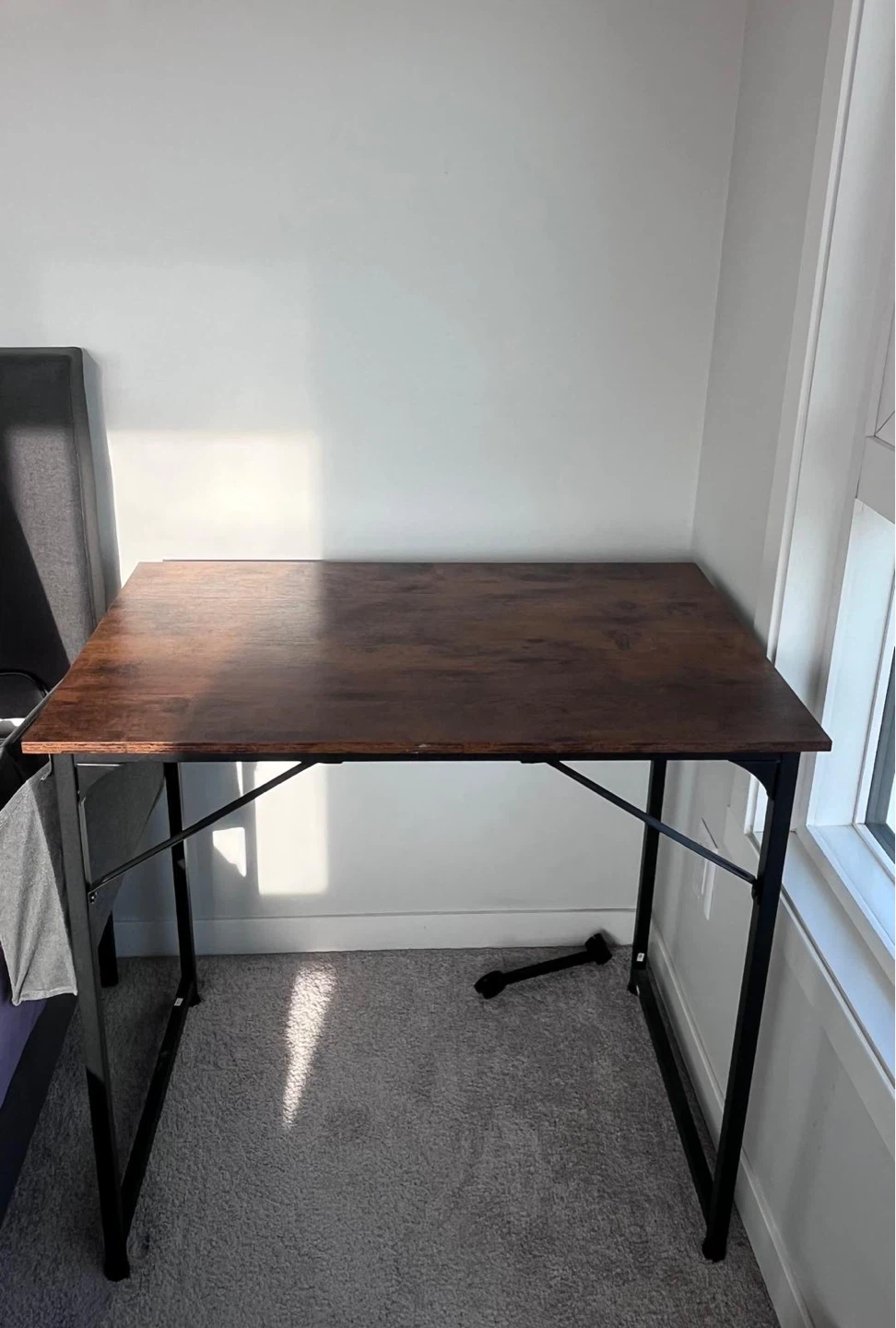 Wooden Desk with Storage Bag - photo 2