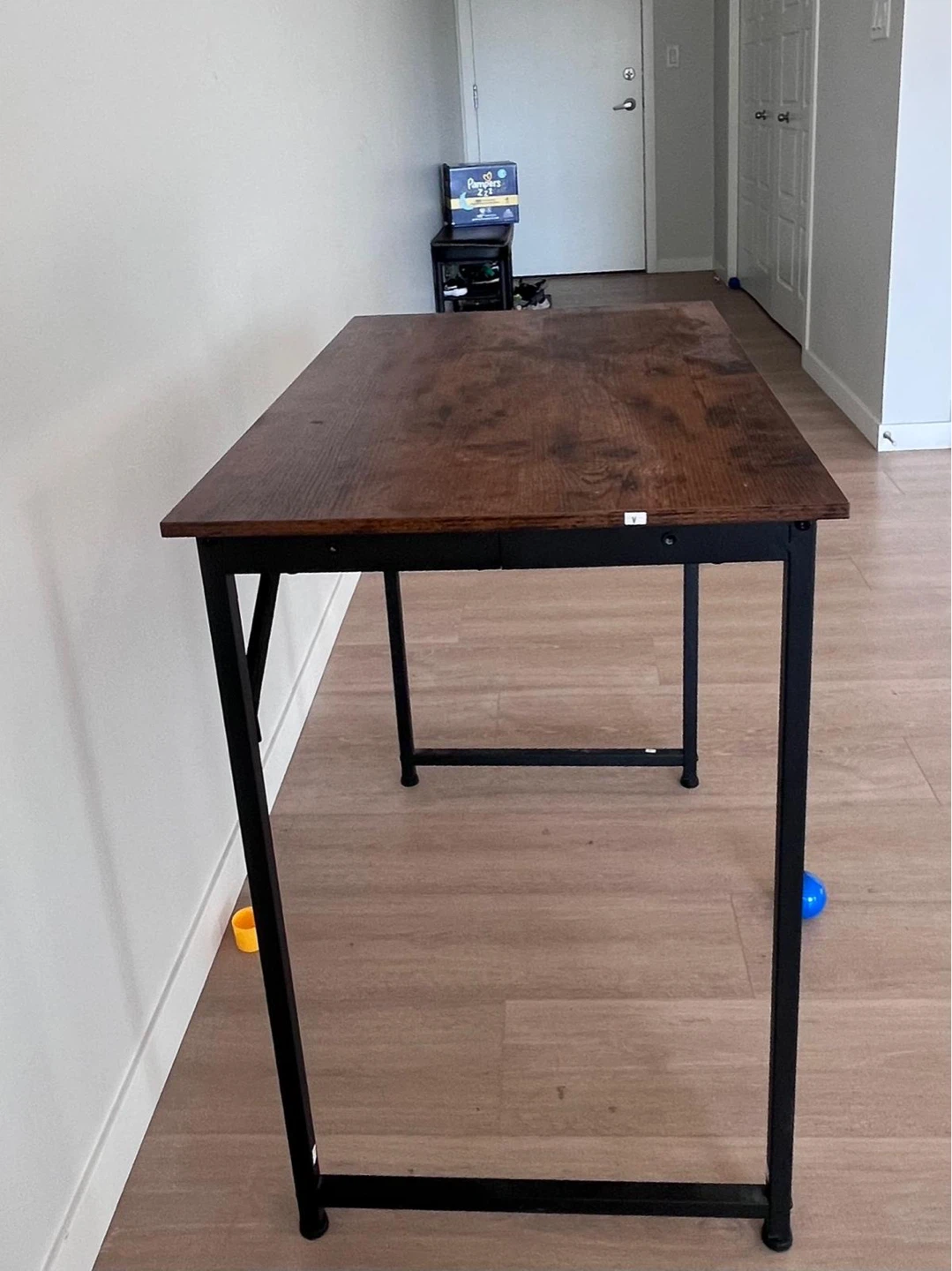 Wooden Desk with Storage Bag - photo 4