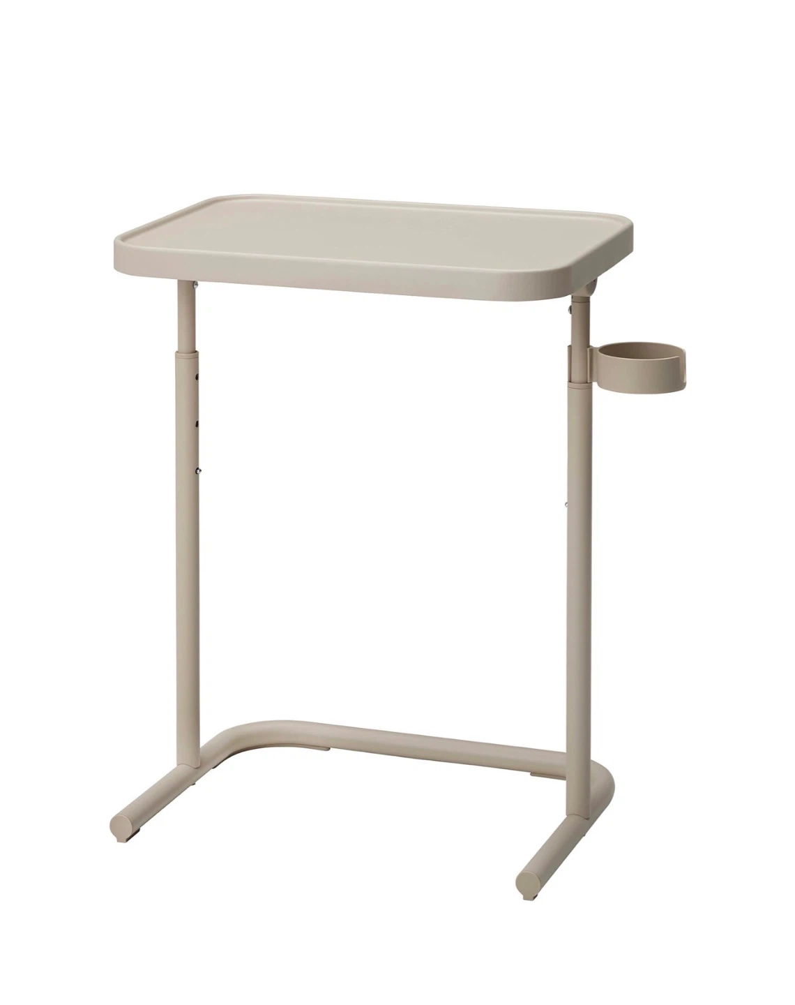 Adjustable Side Table with Cup Holder - photo 4