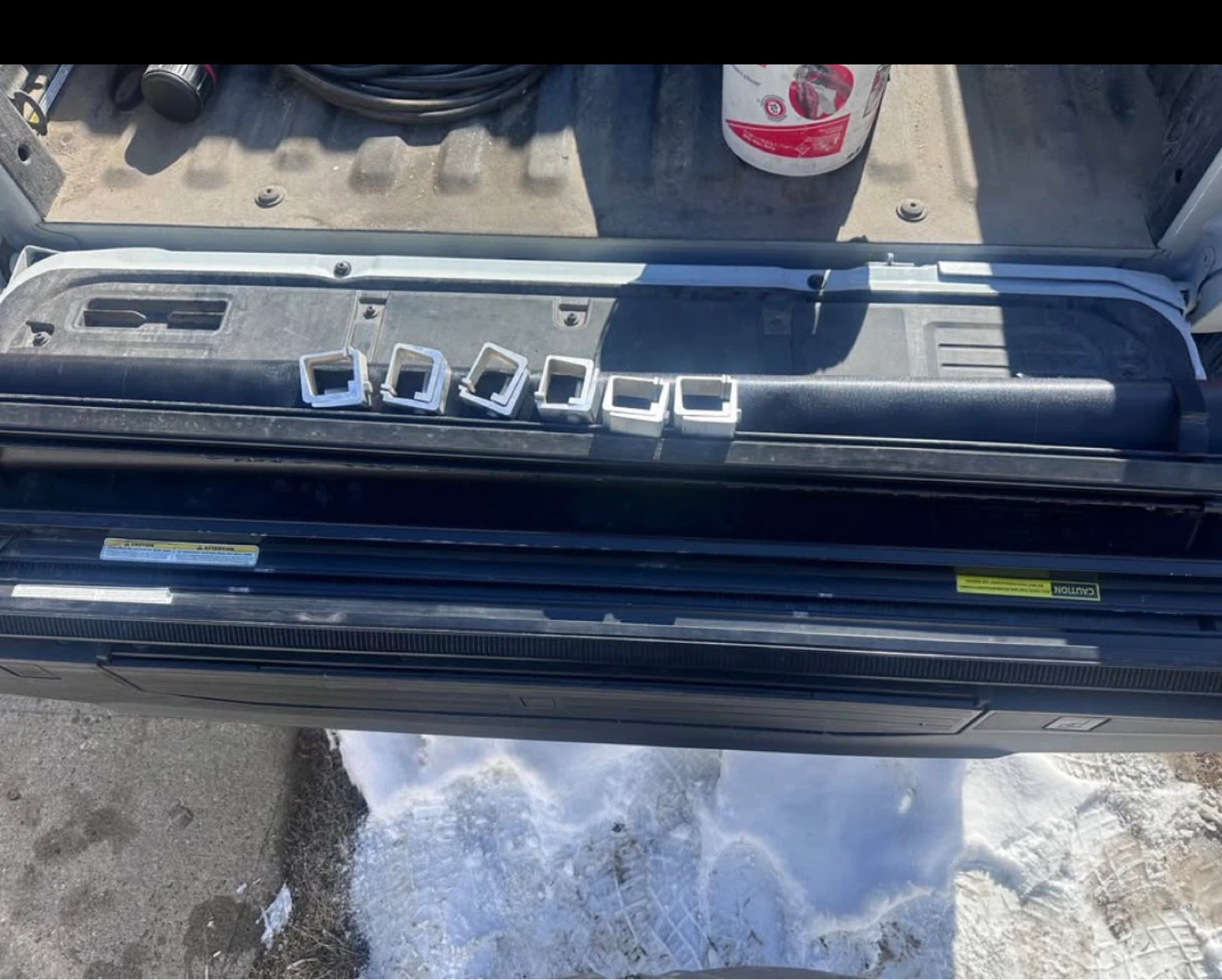 Ford Tonneau Cover & Brackets OEM
