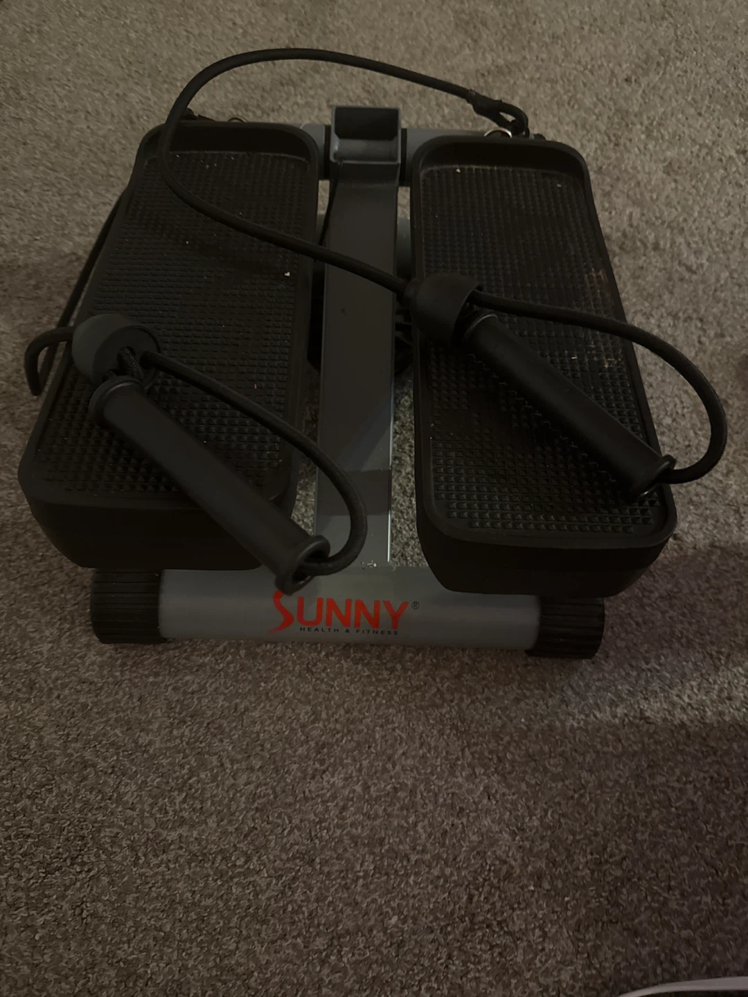 Sunny Health & Fitness Stepper with Resistance Bands