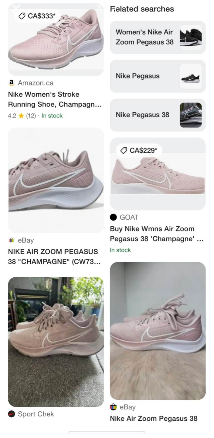 NIKE WOMEN'S RUNNING SHOES (SIZE 9) - photo 3
