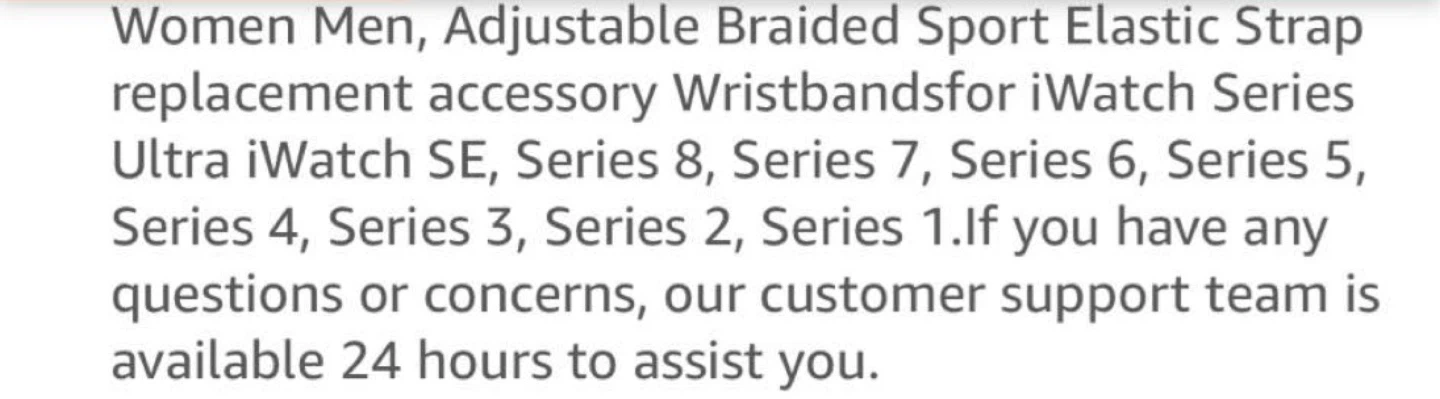 NEW APPLE WATCH STRAPS (ALL FOR $15) - photo 4