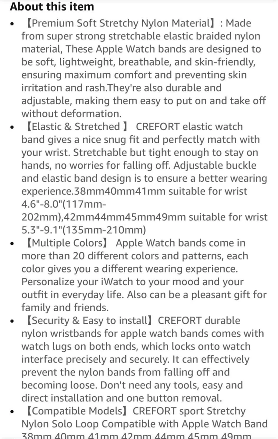 NEW APPLE WATCH STRAPS (ALL FOR $15) - photo 3