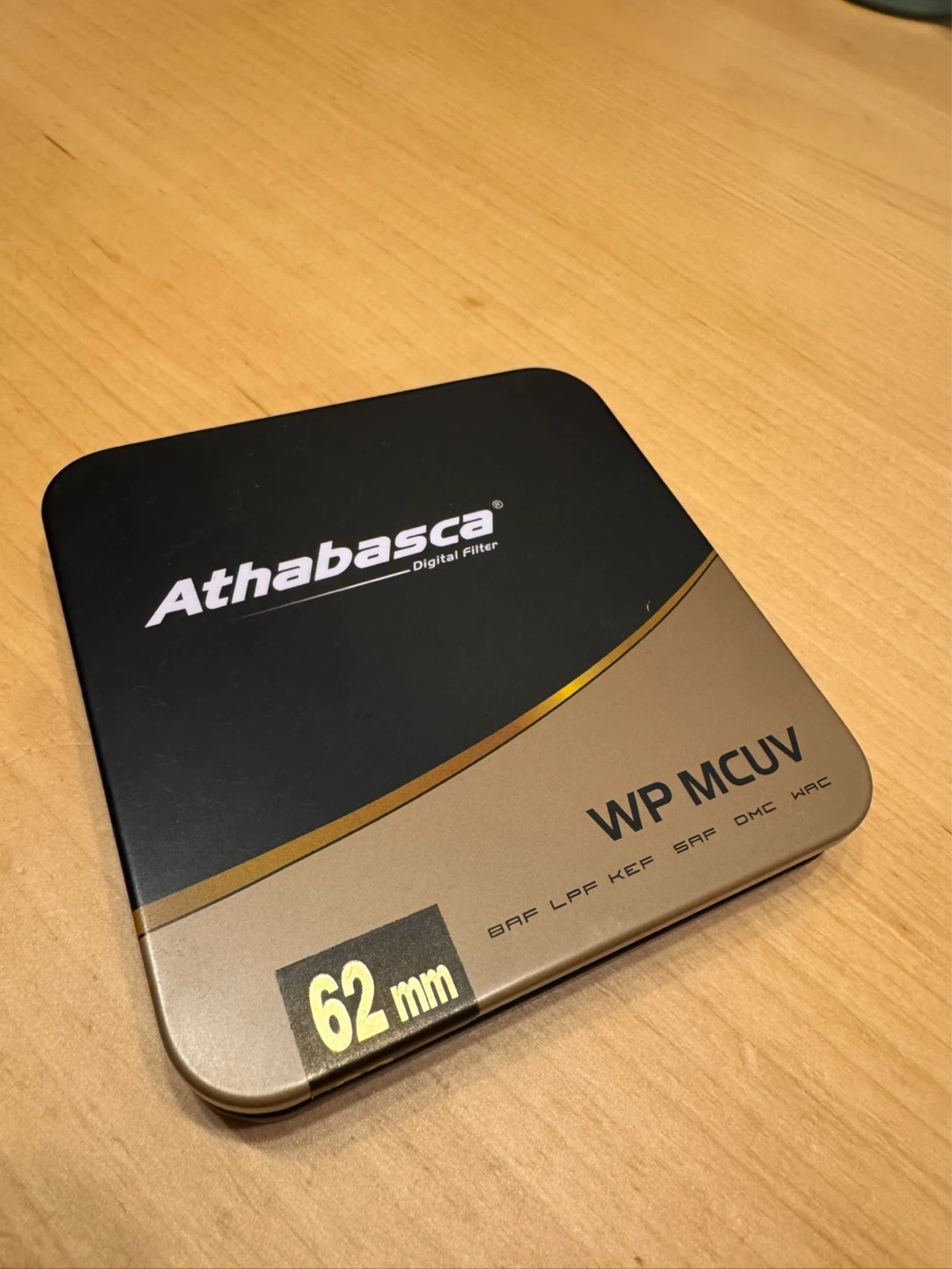 Athabsca WP MCUV 62mm Wide Band Camera Lens Filter